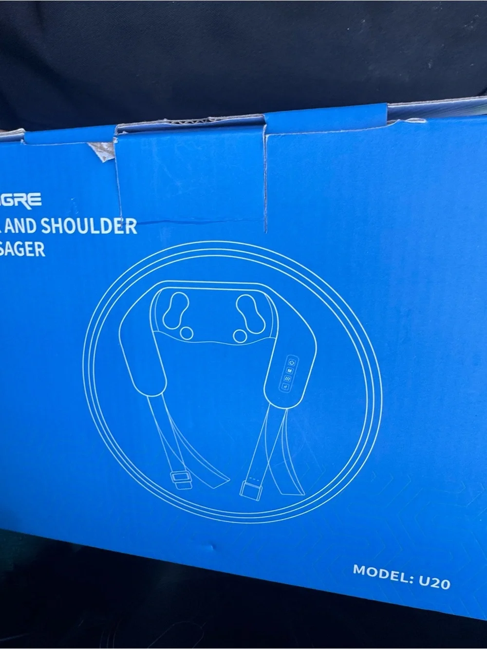 U20 Neck and Shoulder Massager - Blue